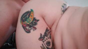 chubby tattooed bbw fucked